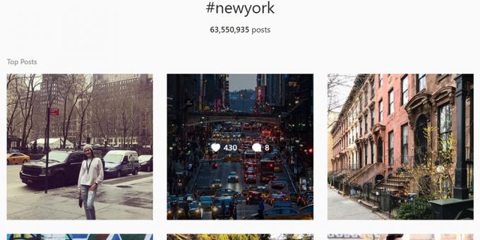 Legături rapide: hashtaguri în Instagram