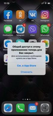 Aplicație Partajare eroare închisă pe iPhone