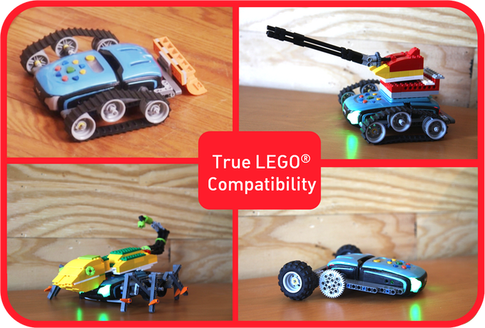 Designerul de robot programabil compatibil LEGO-