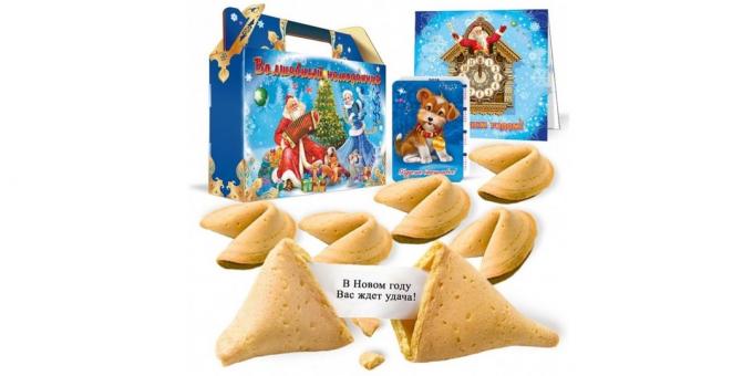 Cadouri pentru avere cookie-uri de Anul Nou