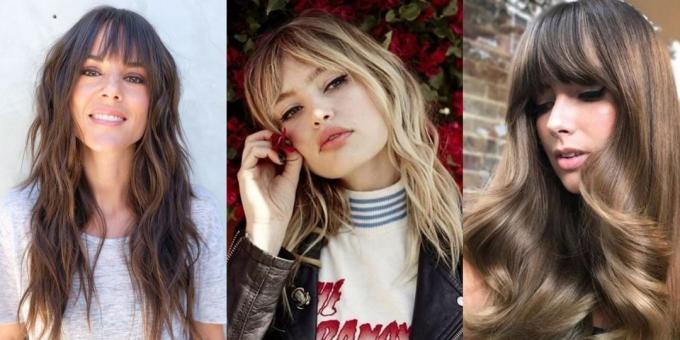 tunsori femei Trendy lui 2019: hippie păr lung