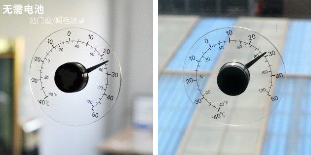 termometru transparent