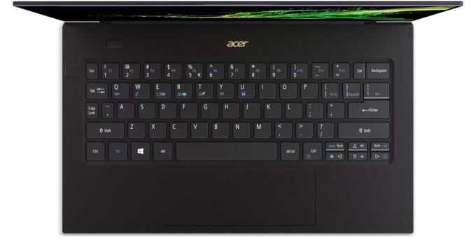CES 2019: Acer Swift 7 Tastatură