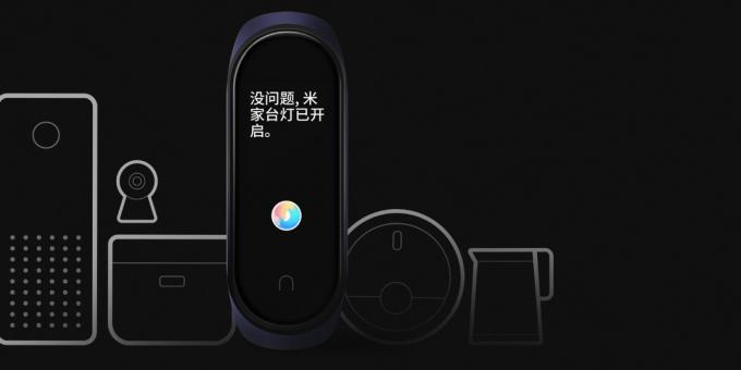 Xiaomi Mi Band 4 este capabil de a controla aparatele