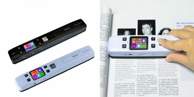 obiecte neobișnuite: scaner portabil iScan