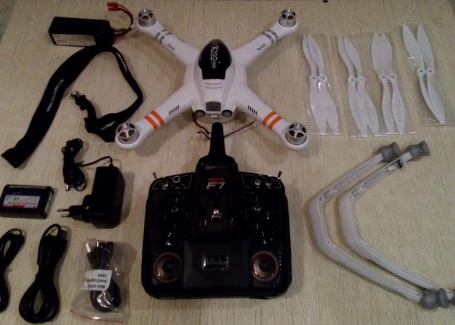 PREZENTARE: quadrocopter Walkera X350 Pro - open source Phantom analog