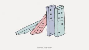 Efectul de domino: cum de a crea o reacție în lanț de obiceiuri bune