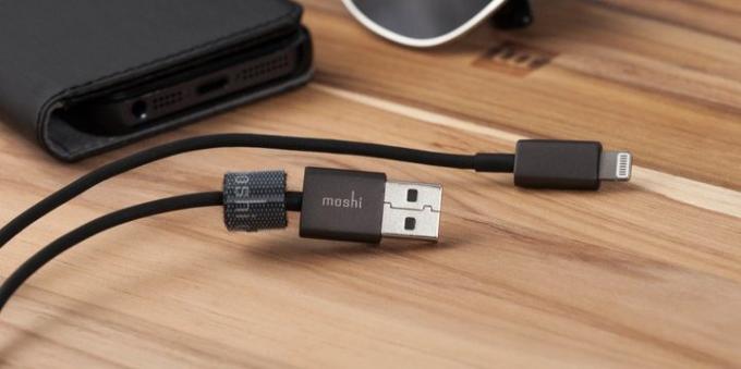 În cazul în care pentru a cumpăra un cablu bun pentru iPhone: Moshi cablu