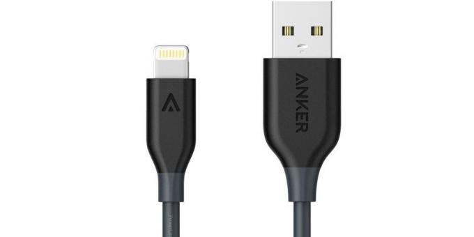 În cazul în care pentru a cumpăra un cablu bun pentru iPhone: Anker PowerLine Cable
