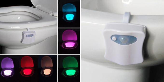 lumini colorate pentru WC