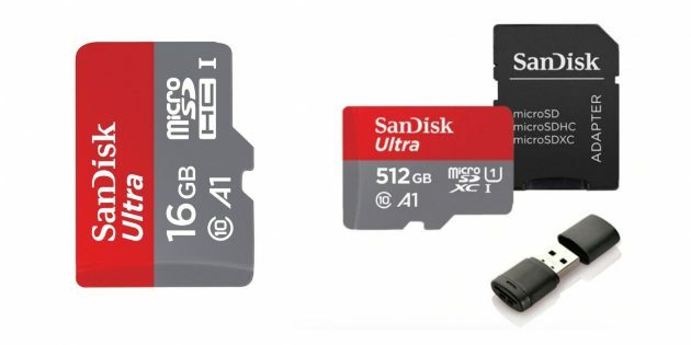 Card MicroSD Sandisk