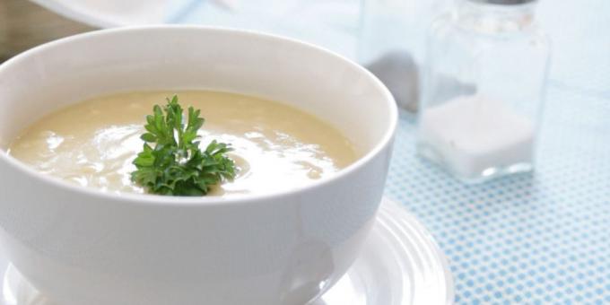 Retete supe cremă: supă cremă cu țelină