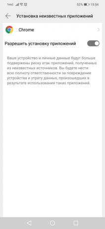 Eroare Google Play: permisiunea de a instala din surse necunoscute