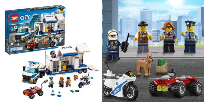 Centrul de comandă mobilă Poliția orașului Lego