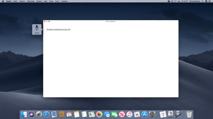 Setarea textului de intrare de voce pe un Mac