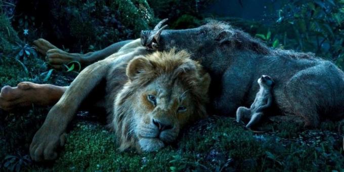 "The Lion King": Simba, Timon și Pumbaa
