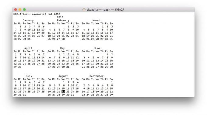 Echipa MacOS: Calendar Setare