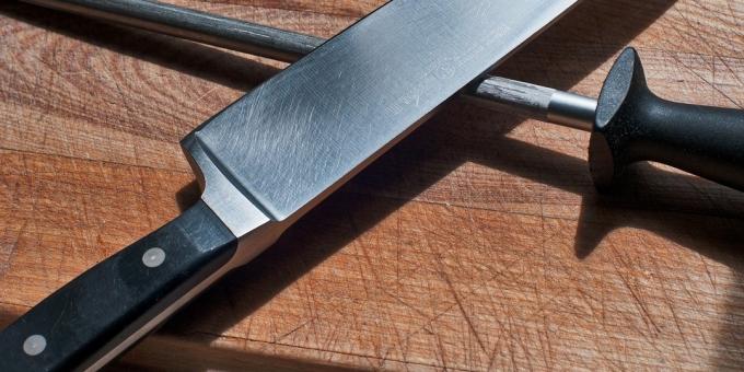 Cum de a alege un cuțit de bucătărie: lamă