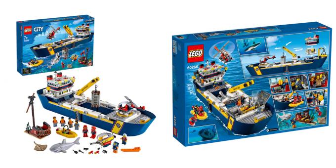 Lego City Oceans Research Vessel