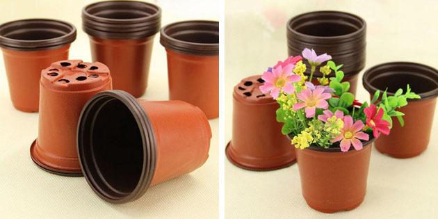 vase de plastic cu AliExpress