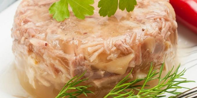 Rețete: carne de porc gelatinizat și multivarka de vită