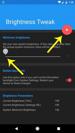 Luminozitate Tweak pentru Android