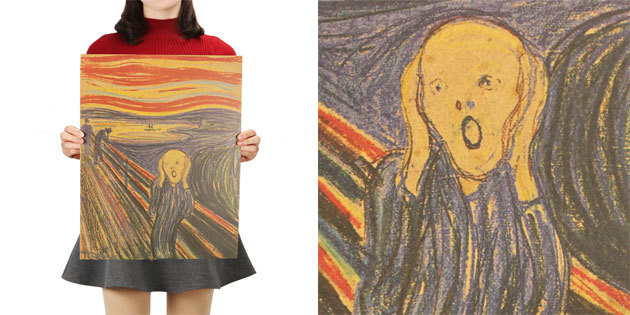 Poster „Țipătul“ de Edvard Munch