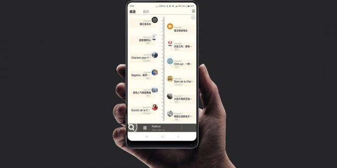 coloana Xiaomi: Lista de posturi de radio