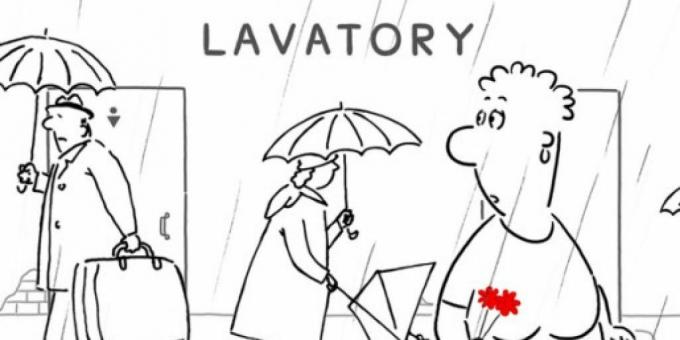 Cele mai bune desene animate rusești: " Poveste de toaletă - Poveste de dragoste"