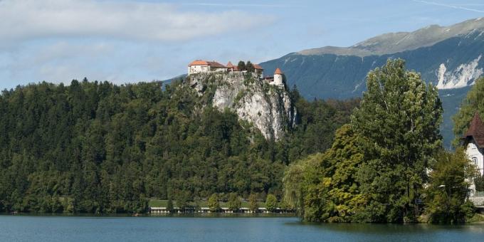 În cazul în care pentru a merge în Europa: Castelul Bled
