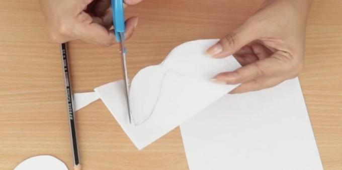 Anul Nou cărți poștale cu propriile lor mâini: să efectueze o mustață