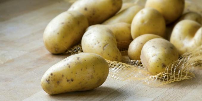 Alimente care conțin iod: cartofi