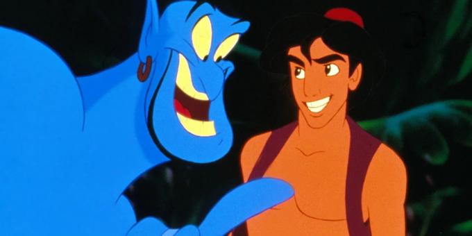 Shot din serialul animat "Aladdin"