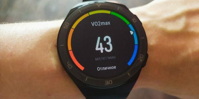 Huawei Watch GT 2e: calcul VO2max