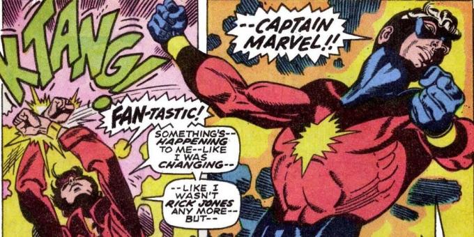 Pentru cei care sunt în așteptare pentru eliberarea filmului „Captain Marvel“: Rick Jones și Captain Marvel