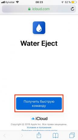 În cazul în care apa intră în iPhone: Apa Scoatere comanda prompta