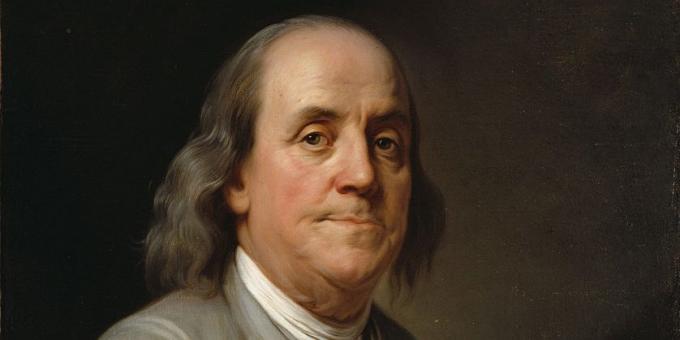 ritual de dimineață: Benjamin Franklin