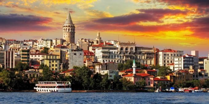 În cazul în care pentru a merge în octombrie la Istanbul, Turcia