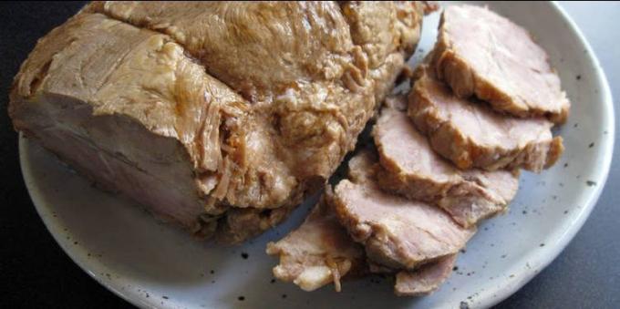 Rețetă pentru carne de porc în multivarka cu sos de soia si turmeric