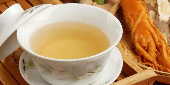 Băuturi sănătoase înainte de culcare: ceai de ginseng indian