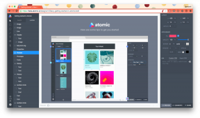 Atomic - prototipuri, și versiunea de control într-o fereastră de browser