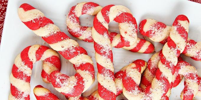 Cookie-urile de Crăciun „Candy Cane“