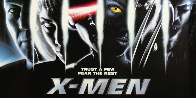 Poster al primului film X-Men