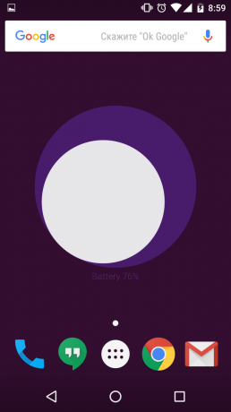 Imagini de fundal pentru Android conectate cu dispozitivul mobil Gyro