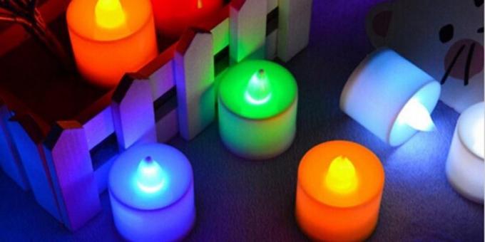 100 cele mai tari lucruri mai ieftine decât 100 $: lumânare cu LED-uri