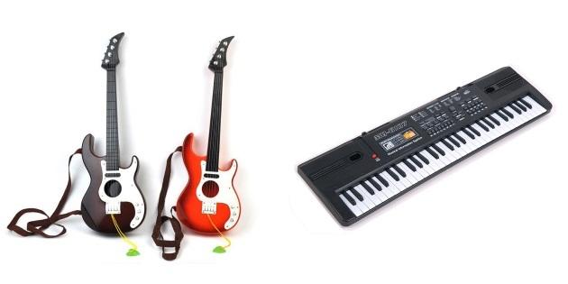 cadouri copiilor în ajunul Anului Nou: Instrumente muzicale pentru copii
