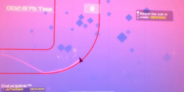 Date - aripa de neon joc arcade inspirat de science fiction 80