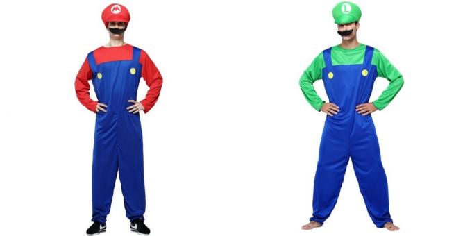 Costume de Crăciun pentru adulți: Mario