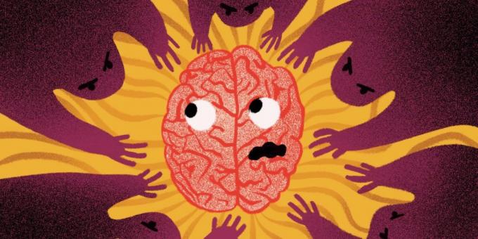 Sângerarea a creierului: cum să intarca creierul să-ți fie frică
