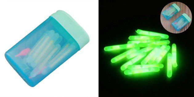 Glow capsule pentru pescuit